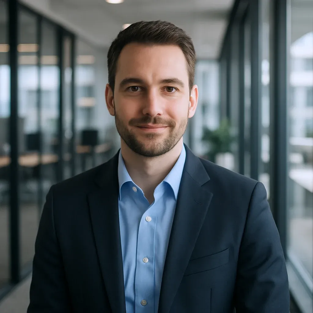 Tobias Keller, Head of Office & HR — Porträtfoto